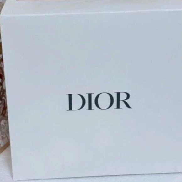 Dior Gold Star Pouch Make Up Bag 4pc Makeup Skincare Set Limited Edition NIB - Picture 12 of 12